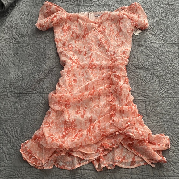 Printed Ruched Dress - Picture 3 of 8